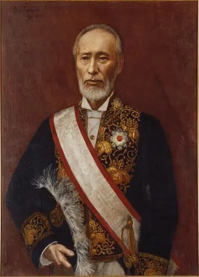 Portrait Of Terajima Munenori by Kuroda Seiki — digital art print download