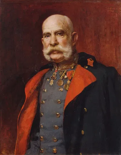 Император Франц Иосиф I by Леопольд Хоровиц, 1904–1906 — digital art print download