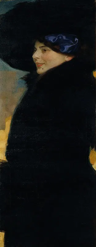 Габриэль (Элла) Галлия by Отто Фридрих, 1910 — digital art print download