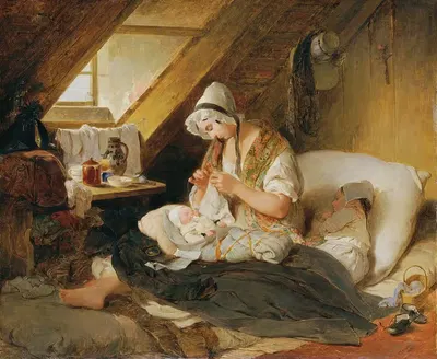 Рукав офицерской вдовы by Петер Фенди, 1836 — digital art print download