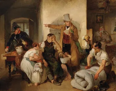 Арест имущества by Петер Фенди, 1840 — digital art print download