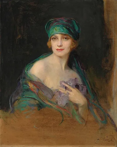 Портрет принцессы Русполи, герцогини де Грамон by Филипп Алексис де Ласло, 1922 — digital art print download