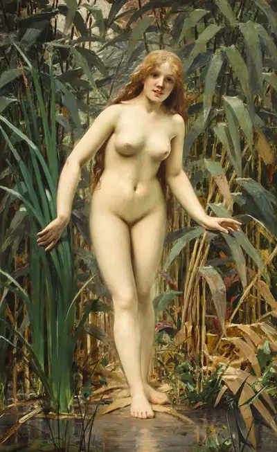 The Young Bather by Victor Tortez — digital art print download