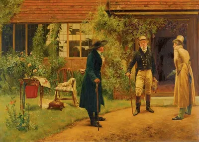 День рождения вдовы by Уолтер Денди Садлер — digital art print download