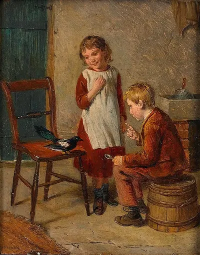 Кто украл ложку by Уильям Хемсли — digital art print download
