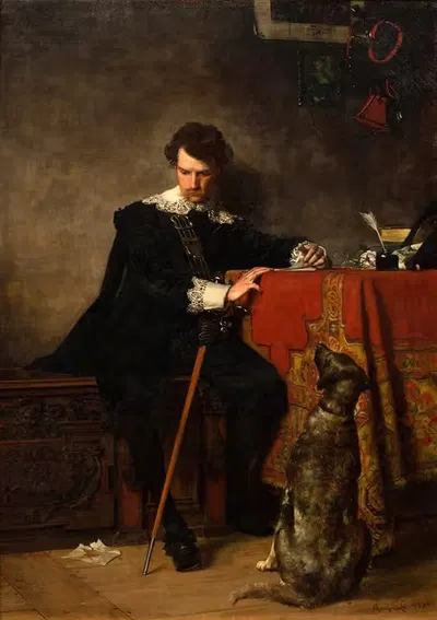 Любовное письмо by Владислав Чахурский, 1880 — digital art print download