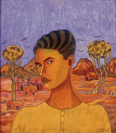 Self-Portrait by Abraham Ángel, 1923 — digital art print download