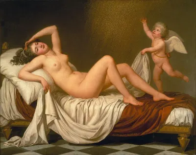 Danaë And The Shower Of Gold by Adolf Ulrik Wertmüller — digital art print download