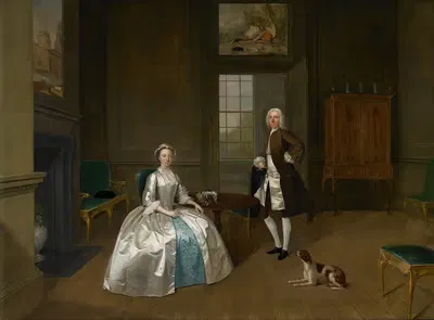 Mr And Mrs Atherton by Arthur Devis — digital art print download