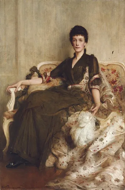 Миссис Р.Е. Хоар by Артур Хакер, 1889 — digital art print download