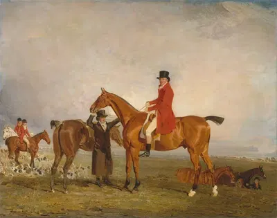 George, Marquess Of Huntly (Later 5th Duke Of Gordon), On Tiny by Benjamin Marshall, 1806 - 1807 — digital art print download