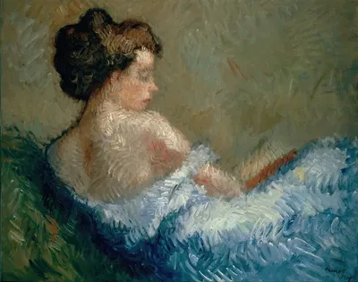 Figure Crouching by Isidre Nonell, 1908 — digital art print download