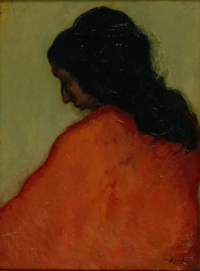 Profile Of A Gypsy by Isidre Nonell, 1902 — digital art print download