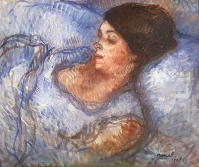 Study by Isidre Nonell, 1908 — digital art print download