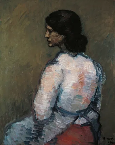 Study by Isidre Nonell, 1906 — digital art print download