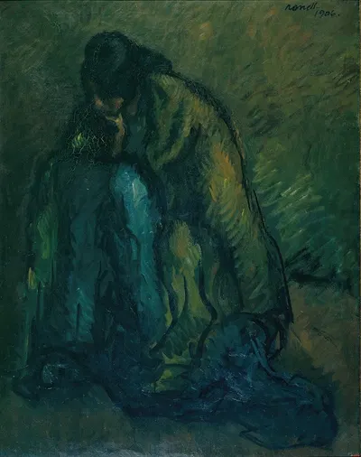 Thinking by Isidre Nonell, 1906 — digital art print download
