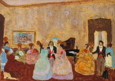Tertulia by Pedro Figari — digital art print download