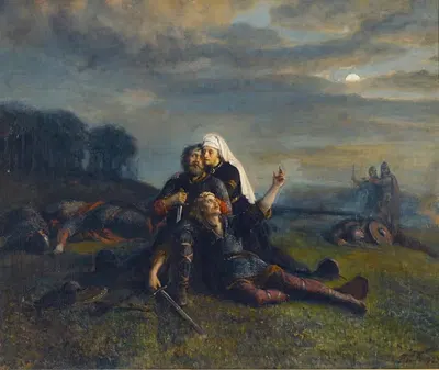 После битвы by Петер Николай Арбо, 1872 — digital art print download