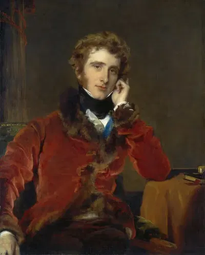 George James Welbore Agar-Ellis, Later 1st Lord Dover by Sir Thomas Lawrence — digital art print download