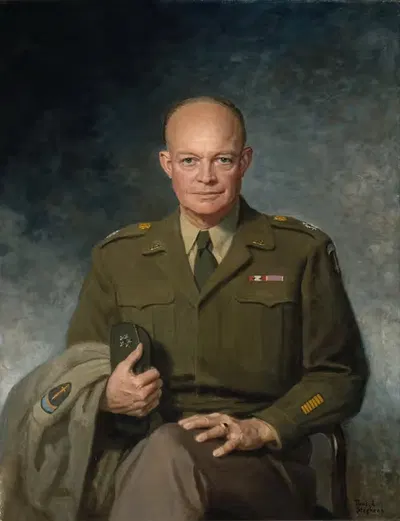 Dwight D. Eisenhower by Thomas Edgar Stephens — digital art print download