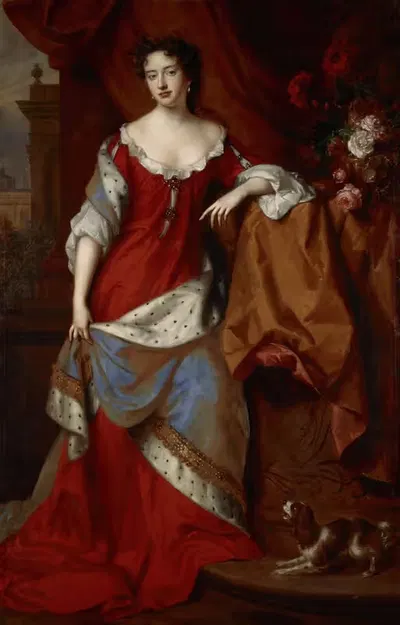 Королева Анна, когда была принцессой Дании, 1665 – 1714 by Виллем Виссинг — digital art print download