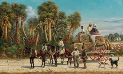 Хлопковая повозка by Уильям Айкен Уокер — digital art print download