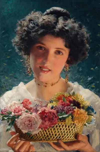 Букет by Владислав Чахурский, 1903 — digital art print download