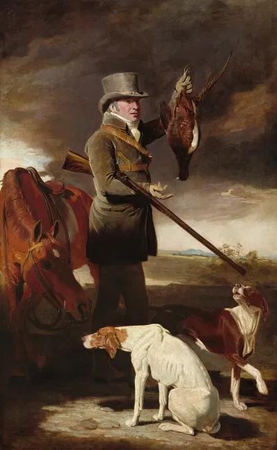 J.G. Shaddick, the Celebrated Sportsman by Benjamin Marshall, 1806 — digital art print download