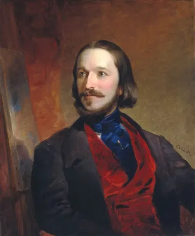 Уильям Сидни Маунт by Чарльз Лоринг Эллиот, c. 1850 — digital art print download