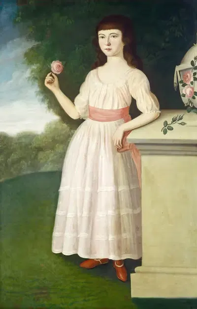 Анна Мария Кампстон by Шарль Пил Полк, c. 1790 — digital art print download