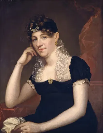 Мария Гансеворт Мелвилл (миссис Аллан Мелвилл) by Эзра Эймс, c. 1815 — digital art print download