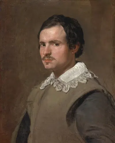 Portrait of a Young Man by Follower of Diego Velázquez, c. 1650 — digital art print download
