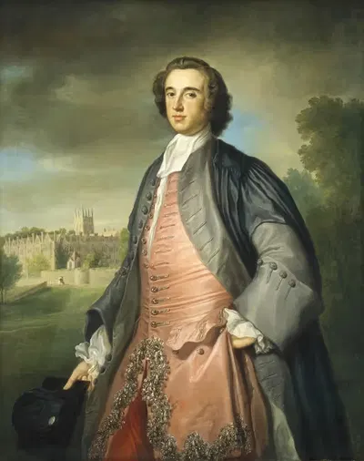 A Graduate of Merton College, Oxford by George Knapton — digital art print download