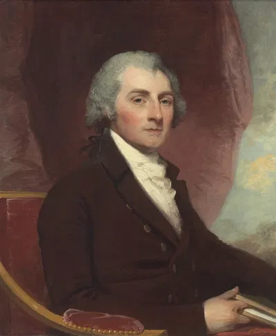 William Thornton by Gilbert Stuart, 1804 — digital art print download