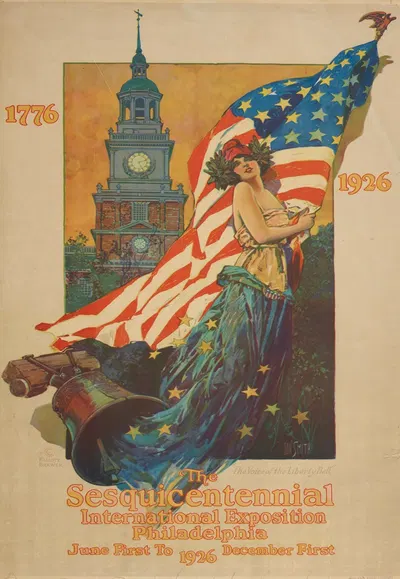 Sesquicentennial International Exposition by Дэн Смит, 1926 — digital art print download