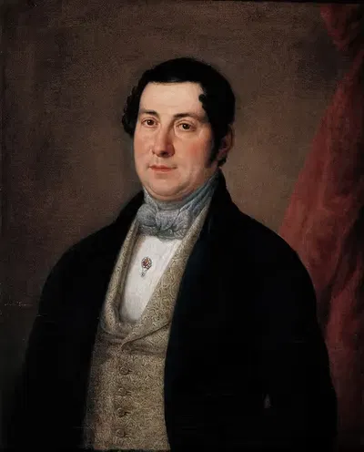Portrait of a Gentleman by Antonio María Esquivel — digital art print download