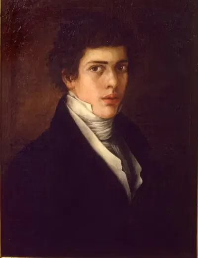 Self-portrait by Antonio María Esquivel, 1824 — digital art print download