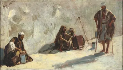 Кривые у Бетесды by Аксель Хелстед, 1890 — digital art print download