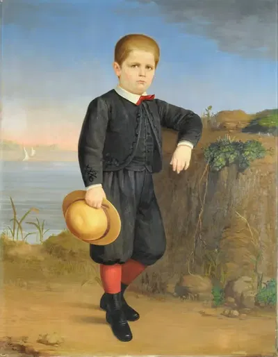 Retrato de Eduardo Lahitte Uribelarrea by Benjamin Franklin Rawson, 1868 — digital art print download