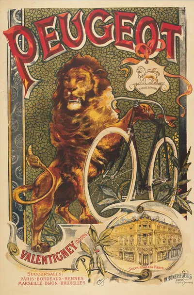 Peugeot. Valentigney by Francisco Tamagno — digital art print download