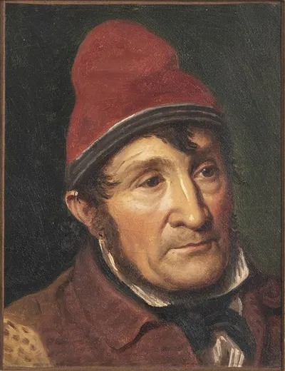 Портрет Жана Хольма, Лема в Бомбебуссен by Константин Хансен, 1851 — digital art print download
