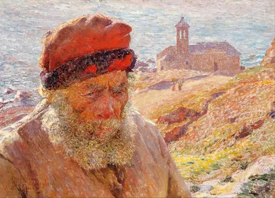 Ампелио, старый рыбак из Бордигеры by Эмиль Клаус — digital art print download