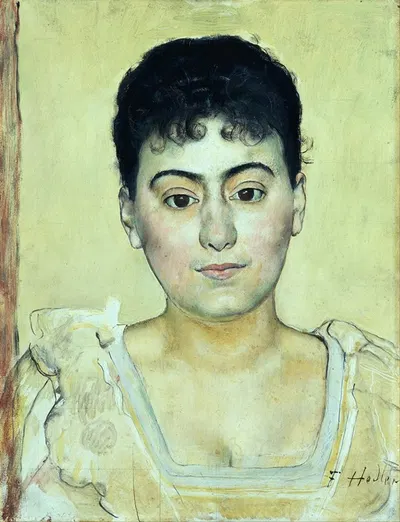 Portrait of Madame de R. by Ferdinand Hodler — digital art print download