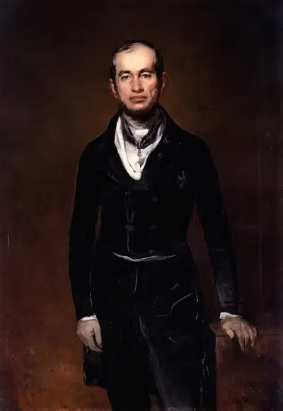 Portrait of the Chamberlain Count Julius Zech-Burkersroda by Ferdinand von Rayski — digital art print download