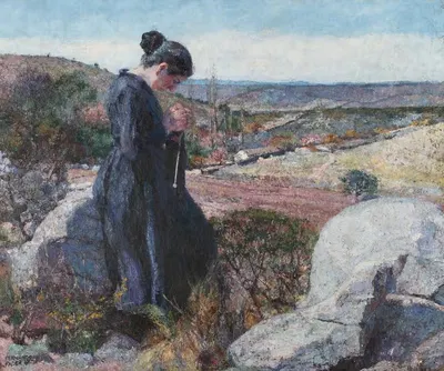 На солнышке by Фернандо Фадер, 1922 — digital art print download