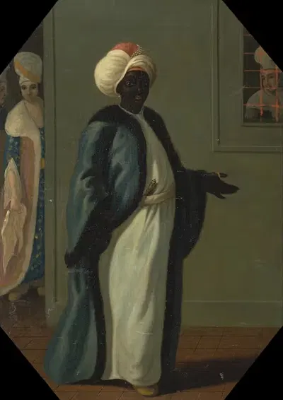 Kisler Aga, Chief of the Black Eunuchs and First Keeper of the Serraglio by Francis Smith — digital art print download