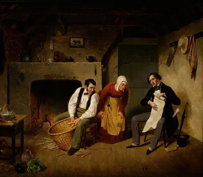 The Speculator by Francis William Edmonds — digital art print download