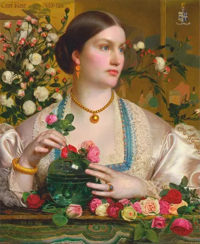 Grace Rose by Frederick Sandys — digital art print download