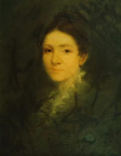 Portrait of Mrs. Aaron Fuller by George Fuller — digital art print download