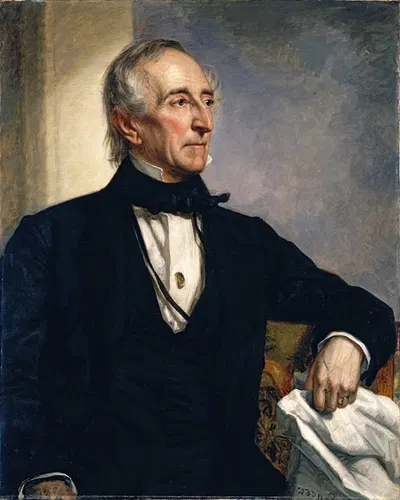 Джон Тайлер by Джордж Питер Александр Хили, 1859 — digital art print download